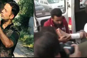 सोपोर में आतंकवादी हमला, सीआरपीएफ जवान शहीद, एक नागरिक की मौत