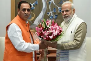 मोदी ने रूपाणी को दी जन्मदिन की शुभकामनाएं
