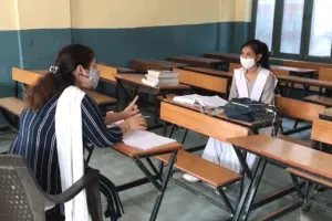 कोरोना काल में सोमवार को 6 महीने बाद स्कूलों में दिखी चहल-पहल