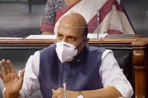 लोकसभा: चीन के साथ विवाद शांति से हल करने के लिए प्रतिबद्ध: राजनाथ