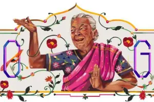 गूगल ने जोहरा सहगल के सम्मान में बनाया डूडल