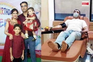 कस्टम में सुप्रीटेंडेंट संदीप सिंह ने महिला को दिया प्लाज्मा
