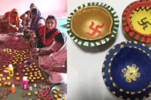 कभी शराब बनाने वाली महिलाएं अब दीये, मोमबत्ती बनाकर कर रही हैं घरों को रोशन
