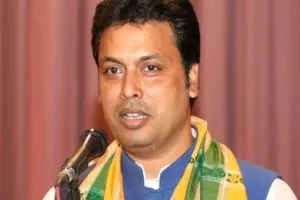 त्रिपुरा के सीएम ने अपने ज्ञान से कराई किरकिरी