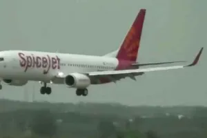 तकनीकी कारण से विमान जैसलमेर हवाई अड्डे पर नहीं उतर पाया