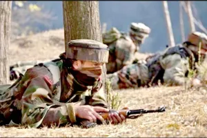 कुलगाम में सुरक्षा बलों तथा आतंकवादियों के बीच मुठभेड़