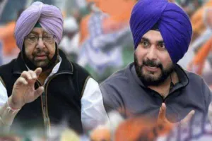नवजोत सिद्धू ने अपने भाषण में फिर से अपनी सरकार को घेरा, कहा- सरकारी कर्मी सड़कों पर हैं