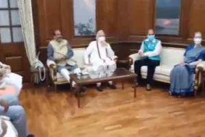 ओम बिरला ने प्रधानमंत्री, सोनिया गांधी समेत अन्य नेताओं के साथ की बैठक