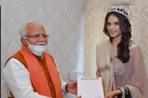 मनिका श्योकंद बनीं हरियाणा की जल संरक्षण अभियान की गुडविल अम्बेसडर