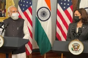 मोदी ने की कमला हैरिस से मुलाकात, भारत आने का दिया न्योता