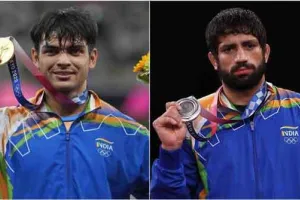 नीरज चोपड़ा और रवि दहिया सहित 11 खिलाड़ियों को खेल रत्न