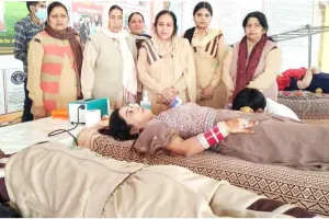 डेरा श्रद्धालुओं ने 64 यूनिट किया रक्तदान