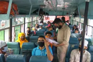 रतिया से जाखल रूट पर फिर शुरू हुई बसें