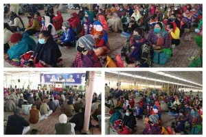 पावन महारहमोकर्म महा के उपलक्ष्य में बरनावा आश्रम में नामचर्चा का आयोजन