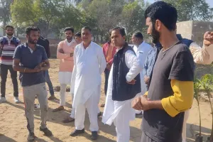 विधायक केहरवाला ने हुडा आर-3 क्षेत्र का किया निरीक्षण