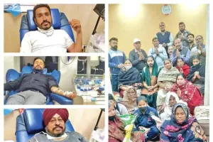 38 ट्रयू ब्लॅड पंपों ने किया रक्तदान