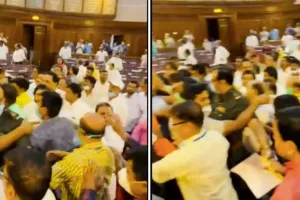 बीरभूम मामले पर बंगाल विस में मारपीट, भाजपा के पांच विधायक निलंबित