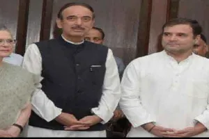 सोनिया गांधी से मिले आजाद