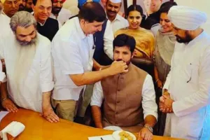 प्रदेश कांग्रेस के अध्यक्ष अमरिंदर राजा वडिंग ने संभाला पदभार