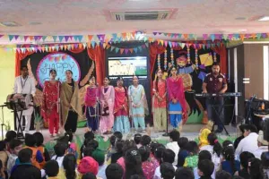 सेंट एमएसजी ग्लोरियस इंटरनेशनल स्कूल में हर्षोल्लास के साथ मनाया बैसाखी का त्यौहार