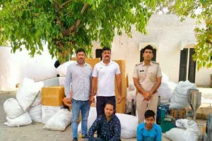 फरीदाबाद में बन रहे थे नामी कंपनियों के नकली प्रोडक्ट