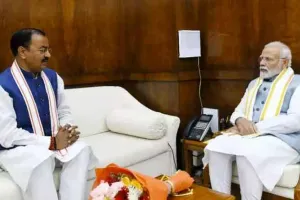 मौर्य ने की पीएम और शाह से मुलाकात