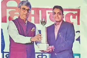 इनवायरंमेंट इंजीनियर डेरा सच्चा सौदा अनुयायी राजपाल मिढ्ढा ‘हिमाचल रत्न’ पुरस्कार से सम्मानित