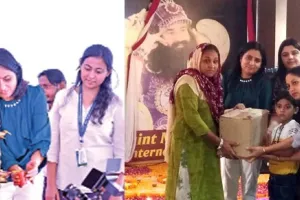 सेंट एमएसजी ग्लोरियस इंटरनेशनल स्कूल में नए विद्यार्थियों का स्वागत
