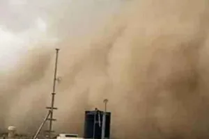 जैसलमेर में रेतीले तूफान का कहर, एक व्यक्ति घायल