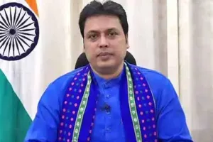 भाजपा के शीर्ष नेतृत्व के दिशानिर्देश पर विप्लव ने दिया इस्तीफा