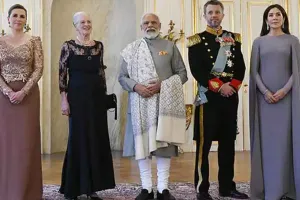 डेनमार्क की महारानी से प्रधानमंत्री मोदी ने की मुलाकात