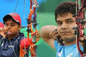 विश्वकप में भारत ने जीता कम्पाउंड मिश्रित टीम स्वर्ण