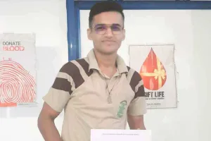 पावन अवतार माह की खुशी में तमिलनाडू डेरा श्रद्धालु ने किया रक्तदान