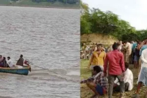 बांदा : यमुना नदी में नाव डूबी, 03 की मौत, 15 को बचाया, 17 अभी भी लापता