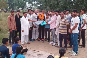 भोपाल में हुए अंतरराष्ट्रीय एथलेटिक खेलों में बेहतरीन प्रदर्शन करने पर छोटी पापड़ा का ग्रामीणों ने किया जोरदार स्वागत