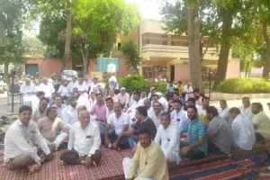 eNam प्रणाली के विरोध में गरजे आढ़ती