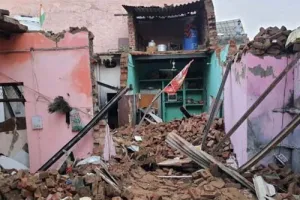 गुरुग्राम: पटाखों में आग से भयंकर विस्फोट, छह घायल