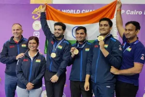 विश्व चैंपियनशिप में भारतीय निशानेबाजों ने जीता सोना