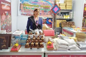 सरस मेला: नैनीताल की पूजा बनी आर्कषण का केंद्र