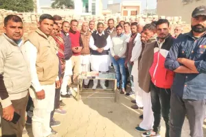 श्रम एवं रोजगार मंत्री अनूप धानक ने नवनिर्वाचित सरपंच व पंच से मुलाकात कर दी शुभकामनाएं