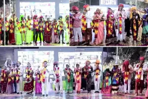 पावन भंडारे पर 21 आदिवासी युगलों ने रचाया विवाह