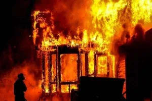 पानीपत: वूलन मिल में लगी भीषण आग, करोड़ों का नुकसान