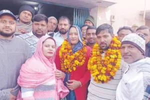 जुलाना में सर्वसम्मति से अन्नू रानी बनी पंचायत समिति चेयरमैन