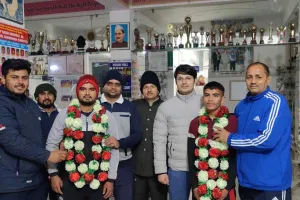 खेलो इंडिया यूथ गेम्स जूडो के लिए प्रताप स्कूल खरखौदा के 2 खिलाड़ियों का चयन