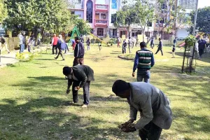 सेवादारों ने बदली पार्क की सूरत