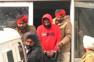 गैंगस्टर जग्गू भगवानपुरिया अदालत में पेश