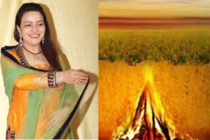 लोहड़ी पर ‘रूह दी’ हनीप्रीत इन्सां ने संगत को दी बधाई