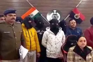 लॉरेंस गैंग के दो शॉर्प शूटरों सहित पांच गिरफ्तार