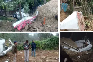 Breaking News : मध्यप्रदेश के रीवा में पेड़ और मंदिर के गुंबद से टकरा क्रैश हुआ प्लेन, पायलट की मौत