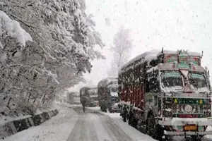चमोली, ब्रदीनाथ एवं औली में हिमपात